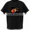 party music sound activated clothes led el light t-shirt