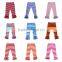 Wholesale 2016 Baby Icing Ruffle Pants Wide Striped Baby Girls Triple Ruffle Pant