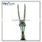 silver deer head stainless steel bottle wine stopper novelty custom wine stopper                        
                                                Quality Choice