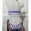 Domi Digital Printing Sexy Fashion Women Separate Swimsuit Halter Swimwear