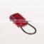 Travel luggage combination cable TSA lock, 3-dial combination TSA padlock,3 digital Combination TSA Lock