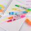 promotional solid fluorescent highlighter pen