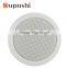 Waterproof red fashion shape fireproof ceiling speaker with amplifier