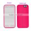 HD pvc screen and hard tpu waterproof case cover for Iphone6/6S Plus with ID touch function