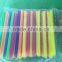 flexible plastic spiral straw for cool drinking