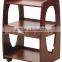 white wooden salon trolley with drawer for SPA salon M970