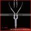 Traditional Wedding Necklace Earrings jewelry sets