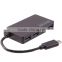 New Super Speed 5Gbps Four port usb hub USB3.0 4-Port strip usb hub splitter with Data Cable For PC Laptop
