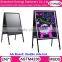 A frame led drawing board - free standing sign board led light - diy led restaurant menu