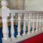 Interior stair railing stone balustrade designs for balcony