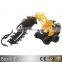 basilink BSL400 mini skid steer loader 26 hp diedel engine with auger attachment