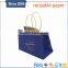 Flat bottom brown multiwall kraft little paper bags wide base