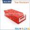 Colorful printed water resistant red paper bag for food