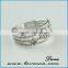 2015 fashion jewelry ring!latest weddingring design!micro pave diamond setting ring-new wholesale china silver ring