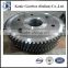 High quality OEM 45# helical gear electric reduction gearbox parts with factory price