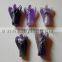 Amethyst Agate Carving 1 Inch Angel