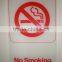 no smoking plastic warning sign