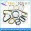 die casting zinc alloy bag metal d ring belt buckle accessories wholesale