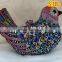 Lovely ladies crystal handbag with rhinestone in a bird pattern for party evening five sryle for choice