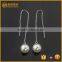 Fashionable Jewelry Big Imitation Pearl Fashion Earring Jewellery Long Cartilage Earrings for Girls Daily Wear