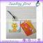 Irregular Shape Blank or Printed Plastic Smart Card with Keychain