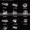 EP-042 20 Pack crystal end fitting for 3 Strand Fiber for luxury chandelier decoration