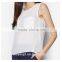 Chinese Factory Direct Wholesale Hailey Sleeveless Woman Fashion Top Shirt