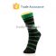 Mens Crew Dress Socks, Color Line Stripe Socks, Wholesale Custom Socks