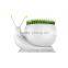 led snail plant desk lamp for absorb harmful air and computer radiation