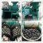Double roller charcoal powder briquette making machine