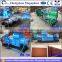 Manual red clay brick making machine for sale price with diesel engine powered