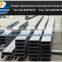 ALL025 Weld Steel pipes dimension square and rectangular steel pipe for structure/fence post/furniture/railing