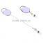 Wholesale Retractable Metal Card Badge Holder Steel Recoil Key Ring Belt Clip