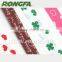 4mm x 15cm printed color twist ties