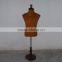 Worn Out Fabric Upper Body Retro Man Tailor Mannequin Display