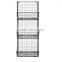 Rustic Metal Wire 3 Tier Wall Mounted Rack