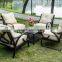 Leisure cast aluminum outdoor furniture garden modern sofa set