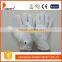 DDSAFETY 2017 100% Bleach Cotton Interlock Safety Gloves With Steel Buttons