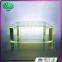 Fancy Colorful Acrylic Tea Table Living Room Sofa Side Water Table Lucite Love Letter Table
