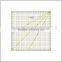 Kearing durable 15*15 inch square quilting ruler with scale anlges acrylic template for dressmaking handicraft# KPR1616