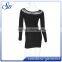 Womens Crop Top Skirt Outfit Two Pieces Bodycon Dress