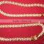 Gold chain crystal payal ANKLETS pair feet bracelet