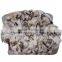 CX-D-48 Wholesale Custom Real Fox Fur Area Carpet Rug