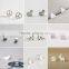 High end metal stud earring for girls jewelry, cheap price earrings in Yiwu, lovely design earrings supplier