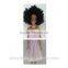 Top quality fashion curly hair black dolls