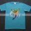 custom plain color short sleeves t-shirt tubes