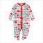 Wholesale summer cotton boys long sleeve baby playsuit