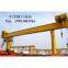 L Shape single girder rail mounted gantry crane 10 ton