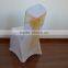 Cheap gold organza chair sashes for weddings