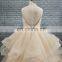 Little Princess Spaghetti Straps Gold Tulle Flower Girl Dress Patterns 2017